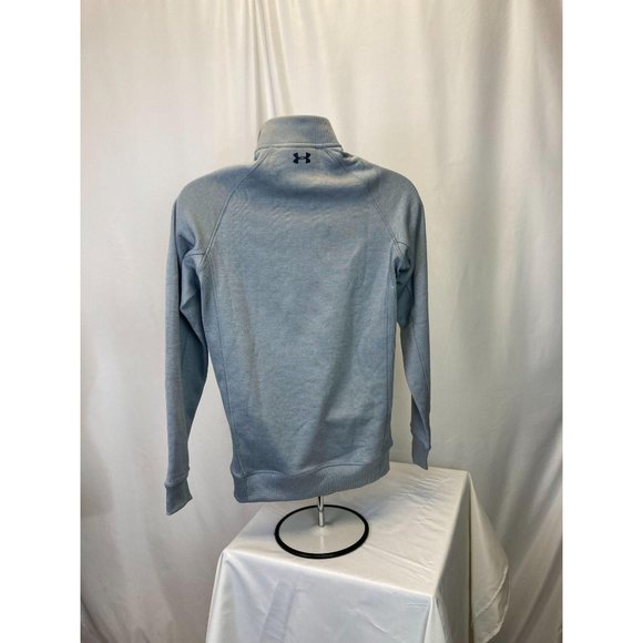 Under Armour Storm Golf Mens Size Small Gray 1/4 Zip Fleece Sweater Lightweight - Picture 4 of 6